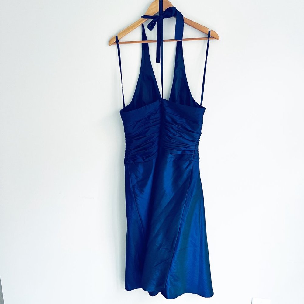 2/$30 Jones New York Satin Halter Mini Dress 10 - Picture 3 of 5